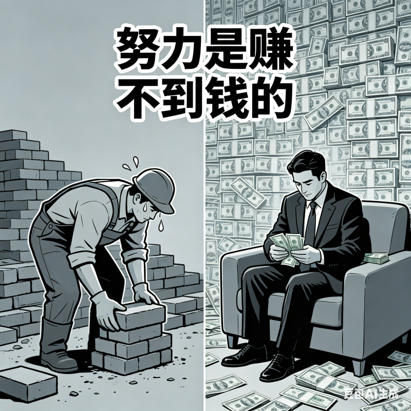 努力是赚不到钱的-小宁学习笔记